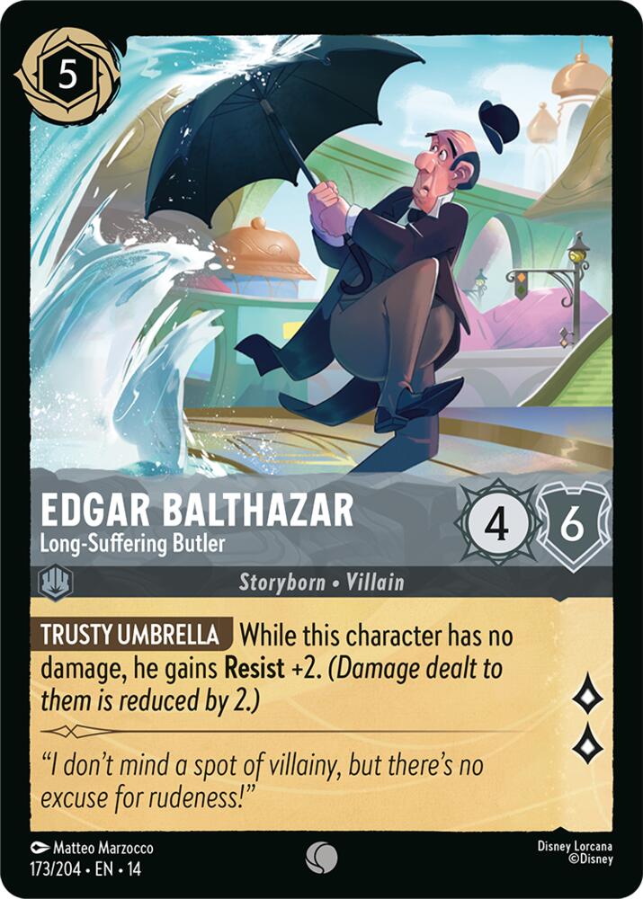 Edgar Balthazar, Long Suffering Butler 173/204 (Hyperia City) 