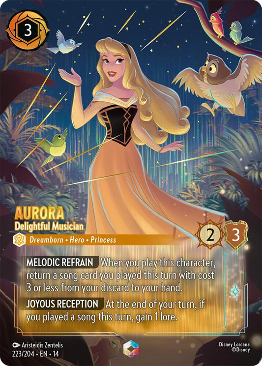 Aurora, Delightful Musician 223/204 (Hyperia City)  - Holofoil