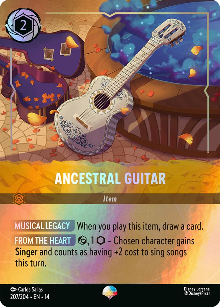 Ancestral Guitar 207/204 (Hyperia City)  - Holofoil