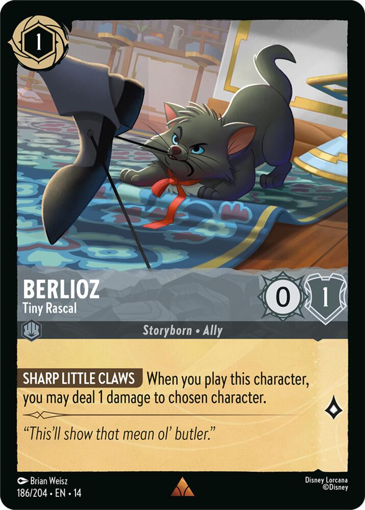 Berlioz, Tiny Rascal 186/204 (Hyperia City)  - Cold Foil