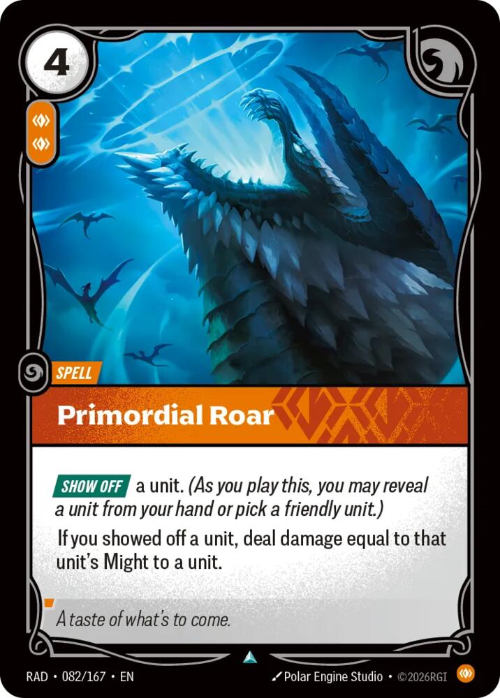 Primordial Roar 082/167 (Radiance) 