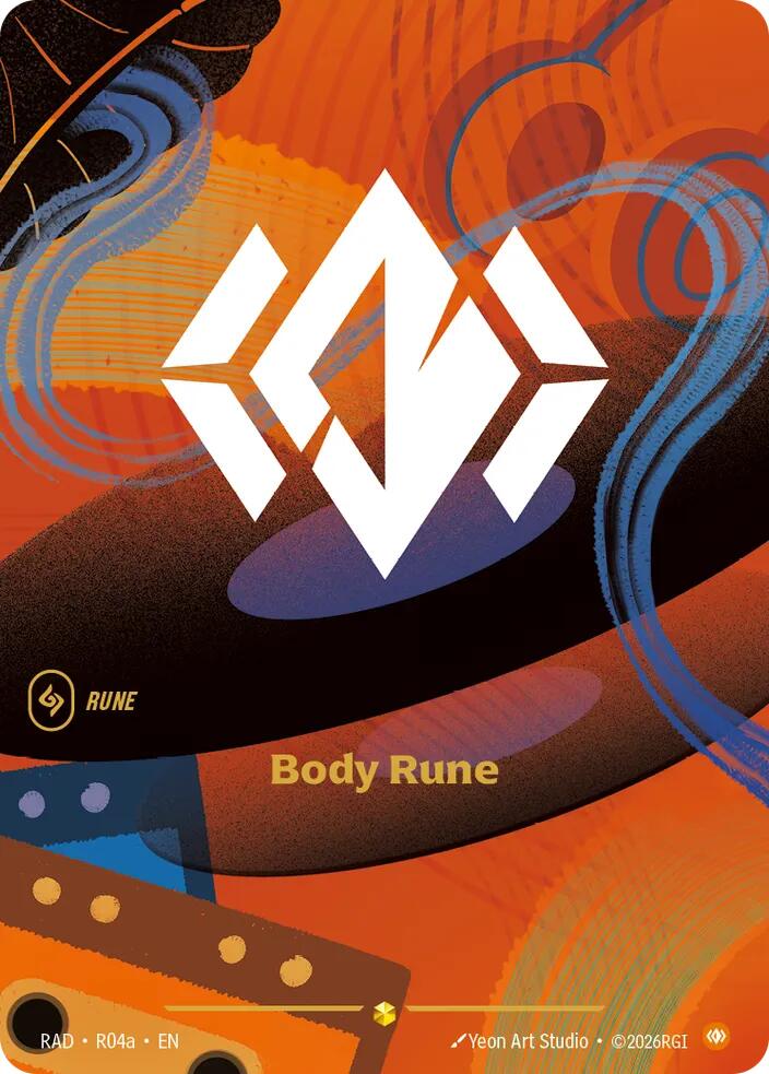 Body Rune (AA) R04a (Radiance)  - Foil