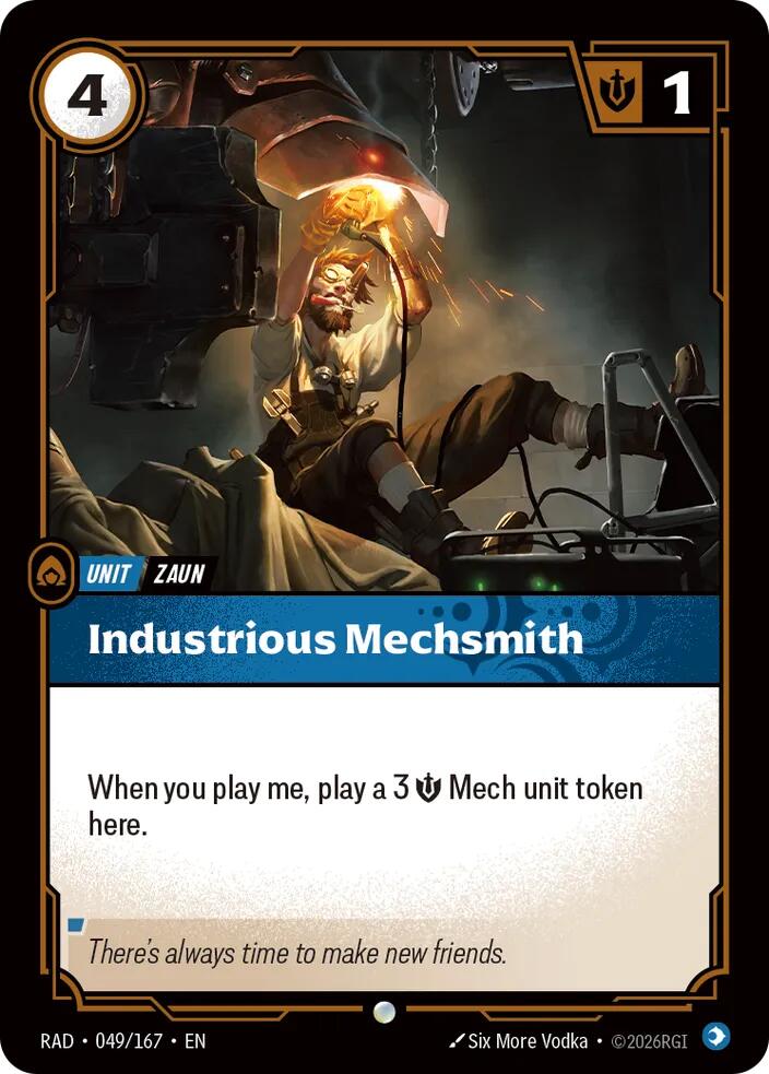 Industrious Mechsmith 049/167 (Radiance) 