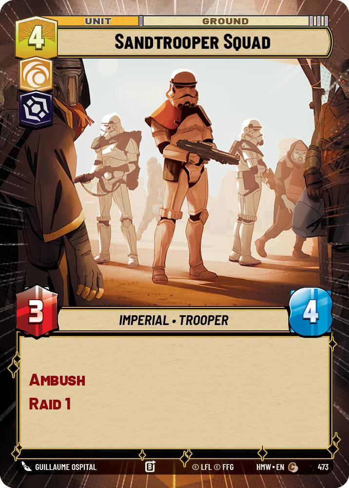 Sandtrooper Squad Hyperspace 473 (Homeworlds) 