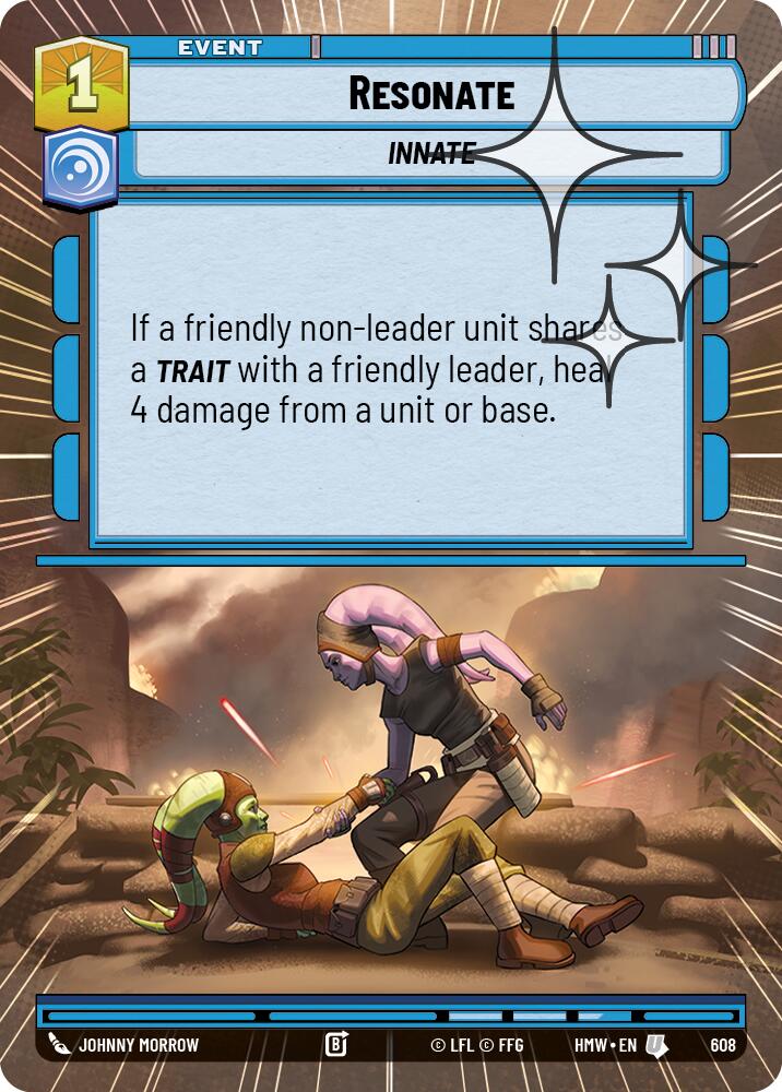 Resonate Hyperspace Foil 608 (Homeworlds)  - Foil