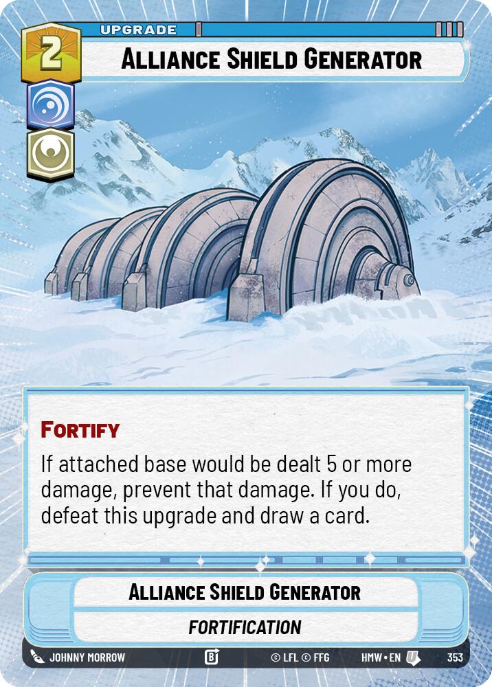 Alliance Shield Generator Hyperspace 353 (Homeworlds) 