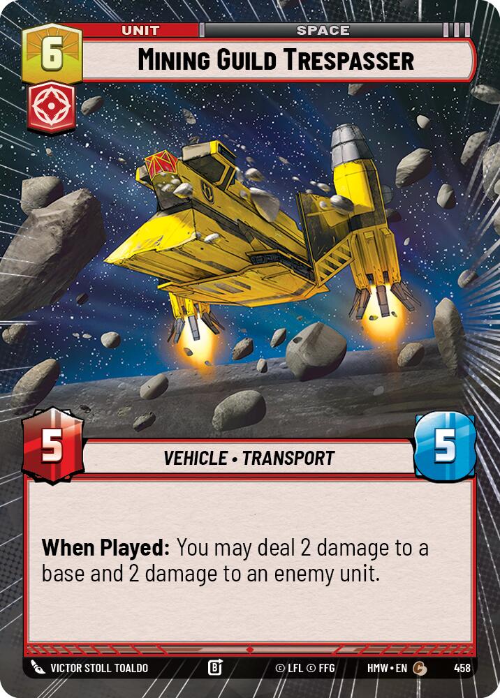 Mining Guild Trespasser Hyperspace 458 (Homeworlds) 