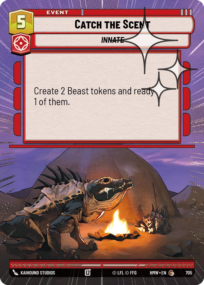 Catch the Scent Hyperspace Foil 705 (Homeworlds)  - Foil