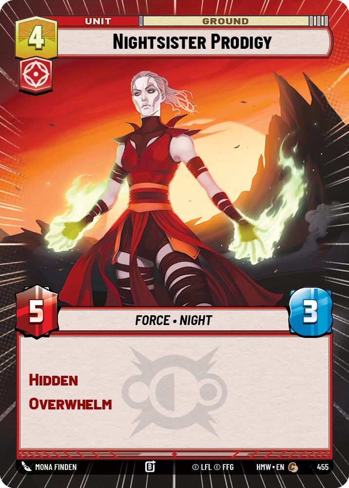 Nightsister Prodigy Hyperspace 455 (Homeworlds) 