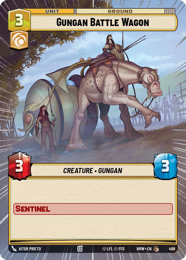 Gungan Battle Wagon Hyperspace 498 (Homeworlds) 