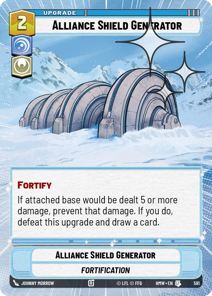 Alliance Shield Generator Hyperspace Foil 591 (Homeworlds)  - Foil