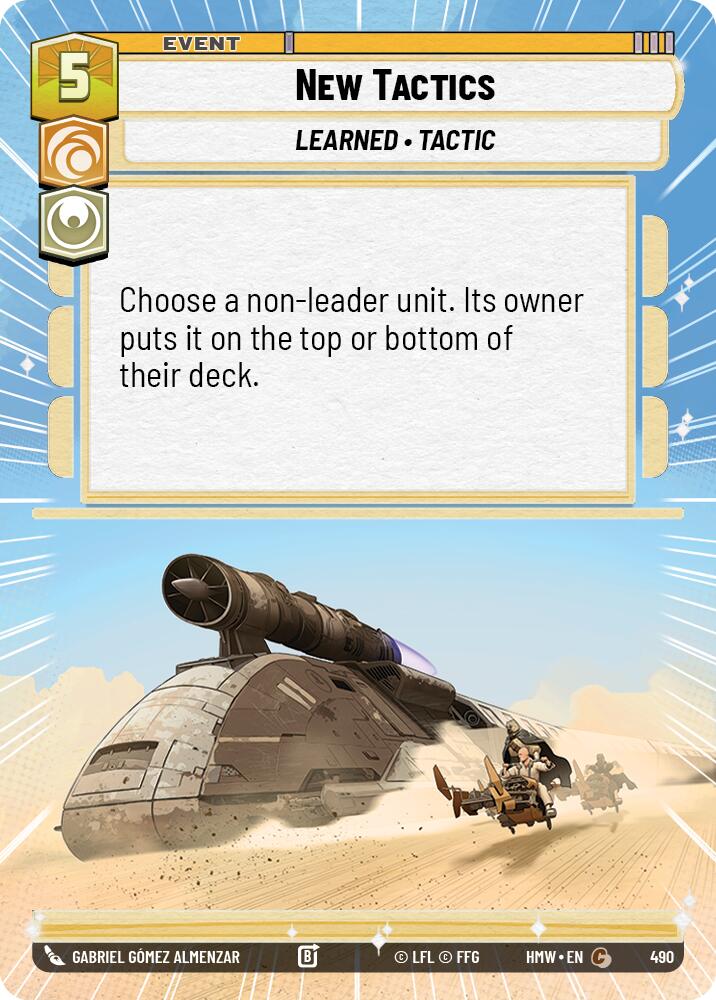 New Tactics Hyperspace 490 (Homeworlds) 
