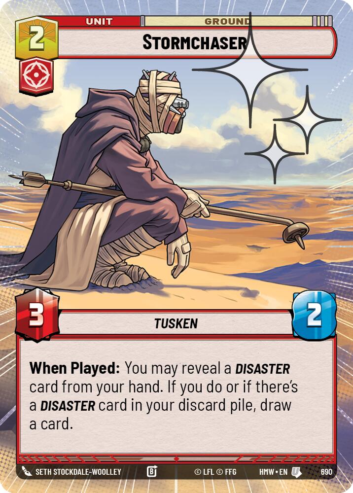 Stormchaser Hyperspace Foil 690 (Homeworlds)  - Foil