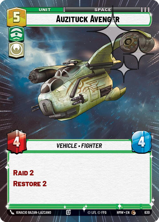 Auzituck Avenger Hyperspace Foil 630 (Homeworlds)  - Foil