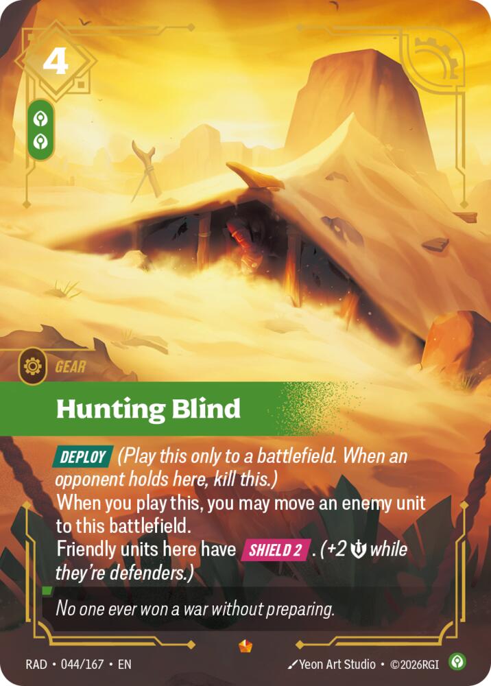 Hunting Blind 044/167 (Radiance)  - Foil