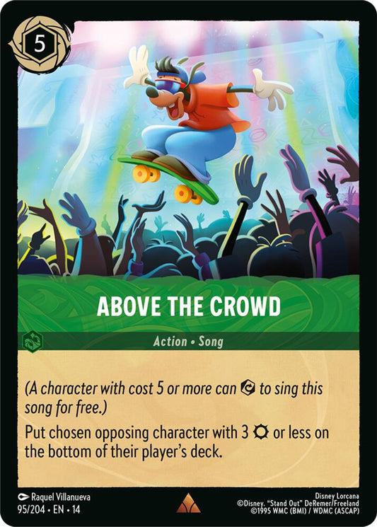 Above the Crowd 95/204 (Hyperia City)  - Cold Foil