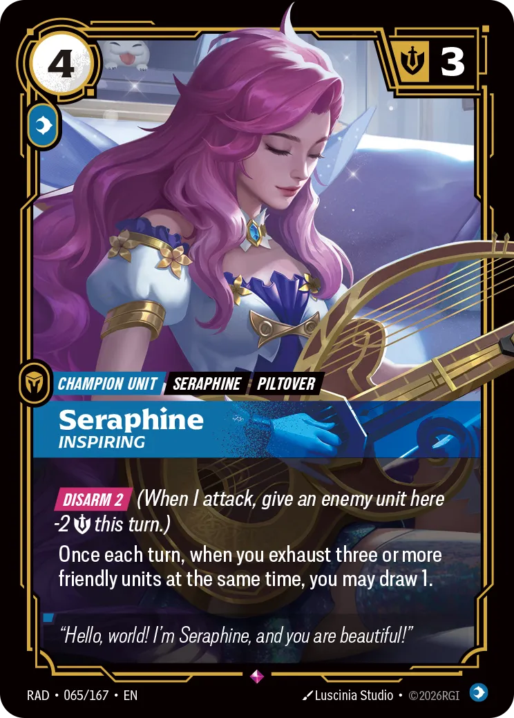 Seraphine - Inspiring 065/167 (Radiance)  - Foil
