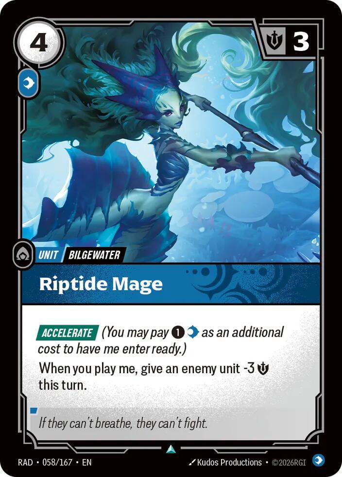 Riptide Mage 058/167 (Radiance)  - Foil
