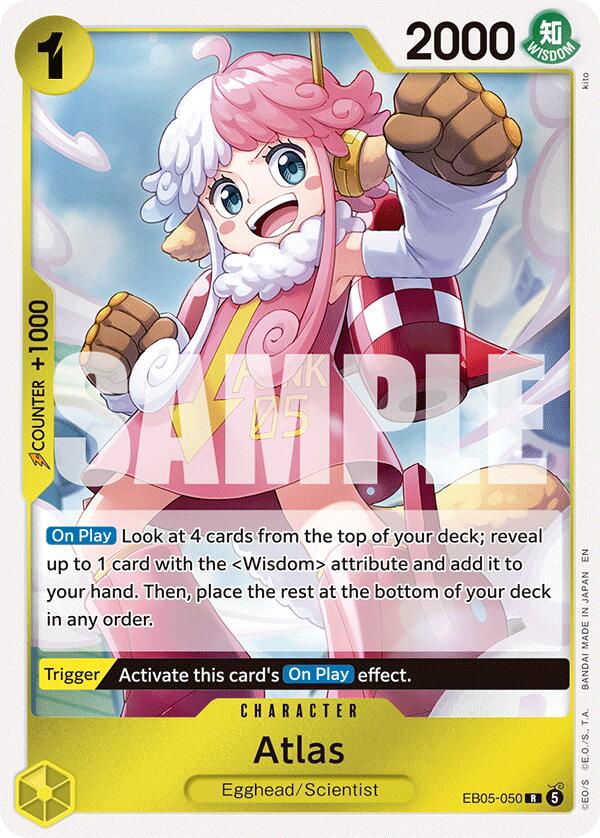 Atlas EB05-050 (Extra Booster: One Piece Heroines Edition Vol. 2)  - Foil