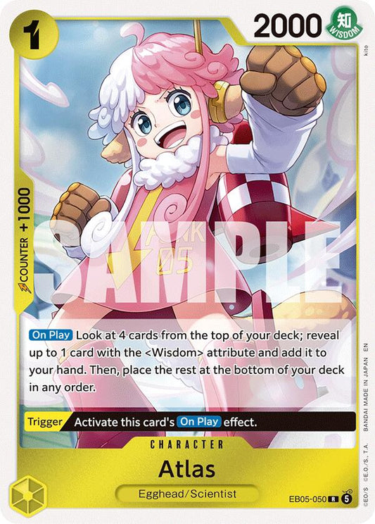 Atlas EB05-050 (Extra Booster: One Piece Heroines Edition Vol. 2)  - Foil