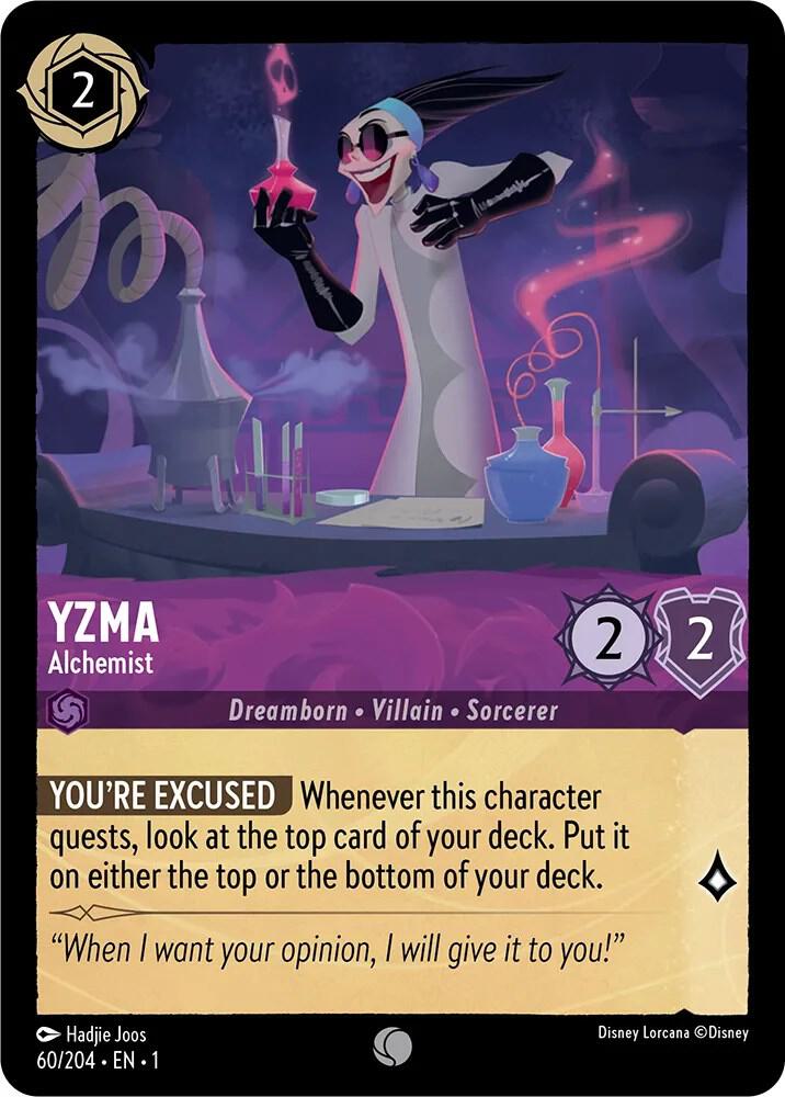 Yzma Alchemist (The First Chapter)  - Cold Foil