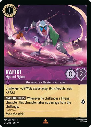 Rafiki Mystical Fighter (Fabled)  - Cold Foil