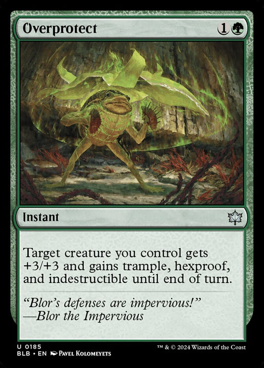 Overprotect 185 (Bloomburrow)  - Foil