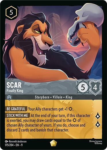 Scar Finally King (Fabled)  - Cold Foil