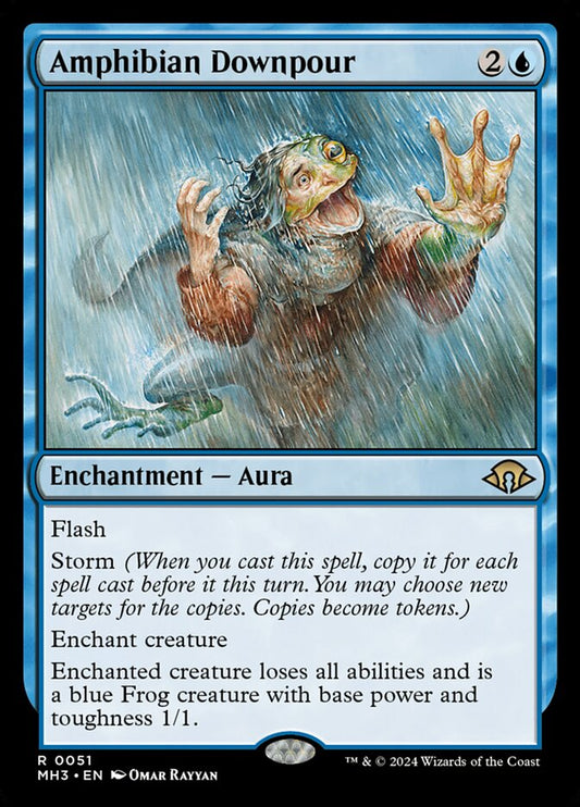 Amphibian Downpour 51 (Modern Horizons 3)  - Foil