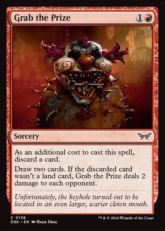 Grab the Prize 138 (Duskmourn: House of Horror)  - Foil