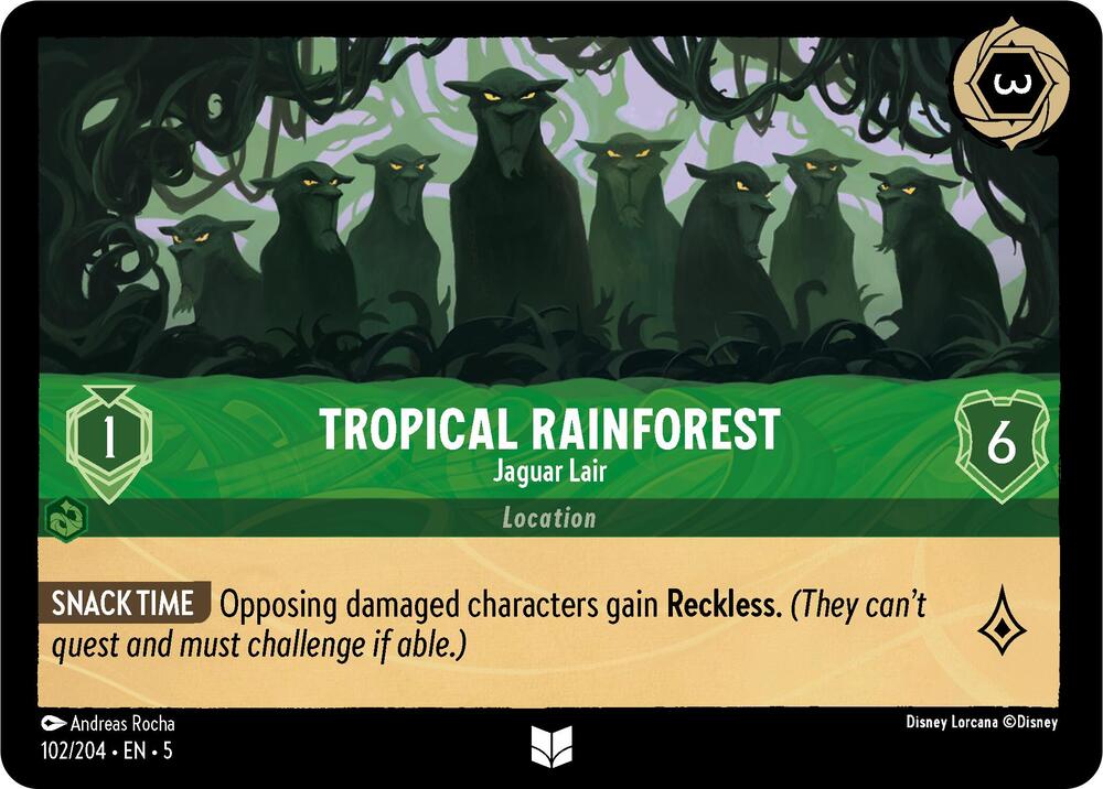 Tropical Rainforest Jaguar Lair (Shimmering Skies) 