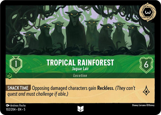 Tropical Rainforest Jaguar Lair (Shimmering Skies) 