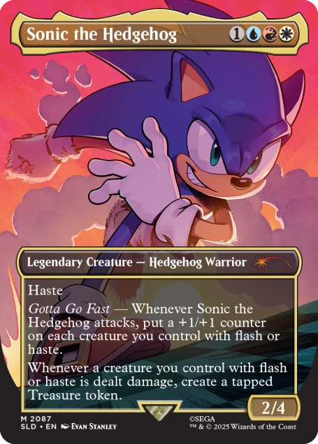 Secret Lair x Sonic: Friends & Foes (Non-foil)