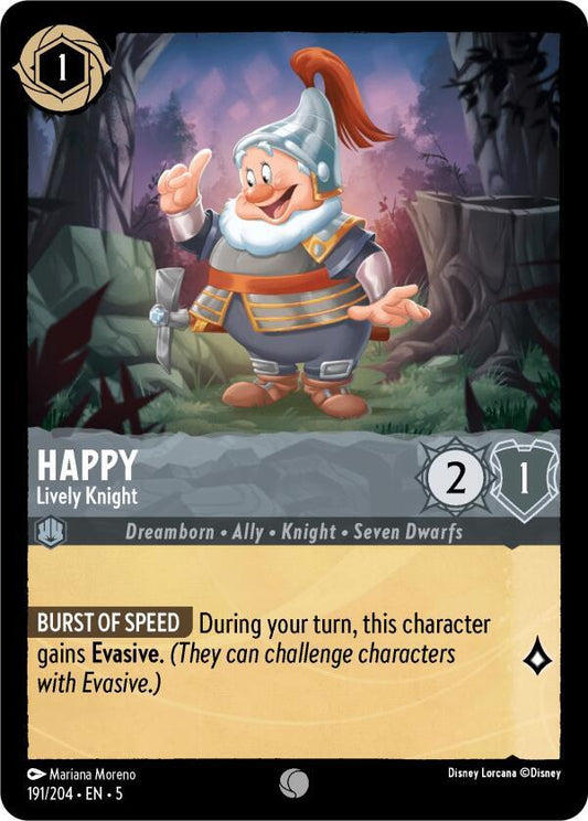 Happy Lively Knight (Shimmering Skies) 