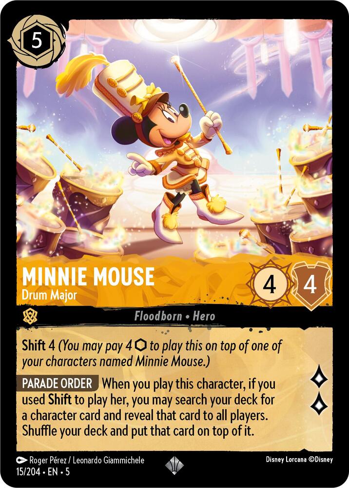 Minnie Mouse Drum Major (Shimmering Skies) 