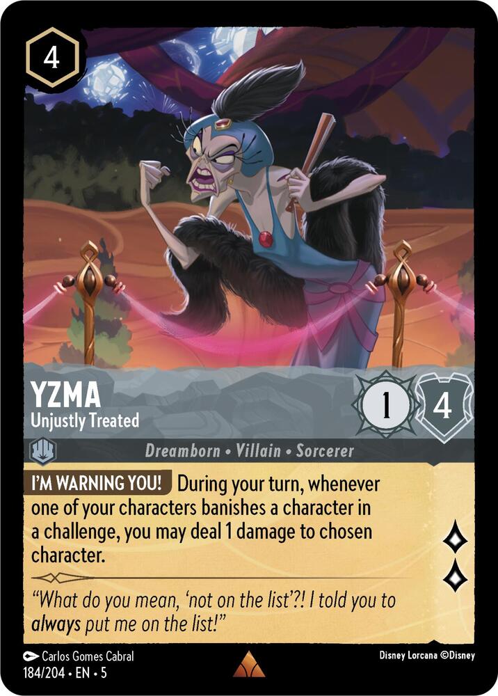Yzma Unjustly Treated (Shimmering Skies) 