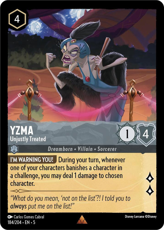 Yzma Unjustly Treated (Shimmering Skies) 