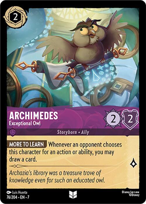 Archimedes Exceptional Owl (Archazia's Island) 