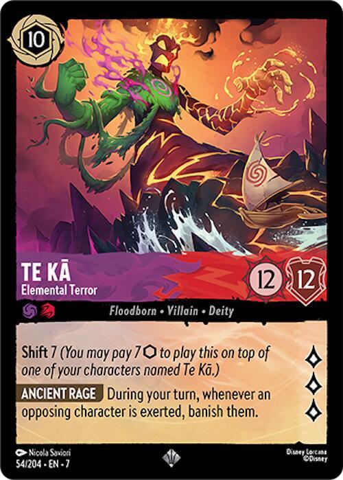 Te Ka Elemental Terror (Archazia's Island)  - Cold Foil