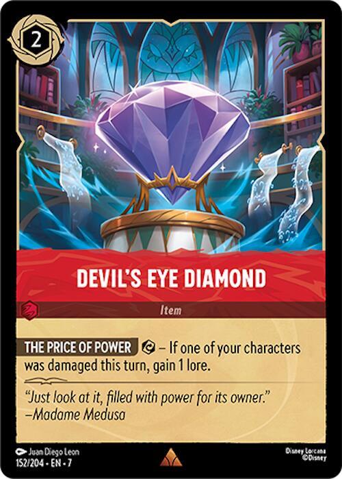 Devils Eye Diamond (Archazia's Island)  - Cold Foil