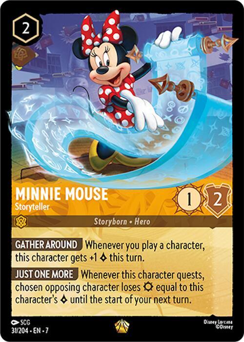 Minnie Mouse Storyteller (Archazia's Island)  - Cold Foil