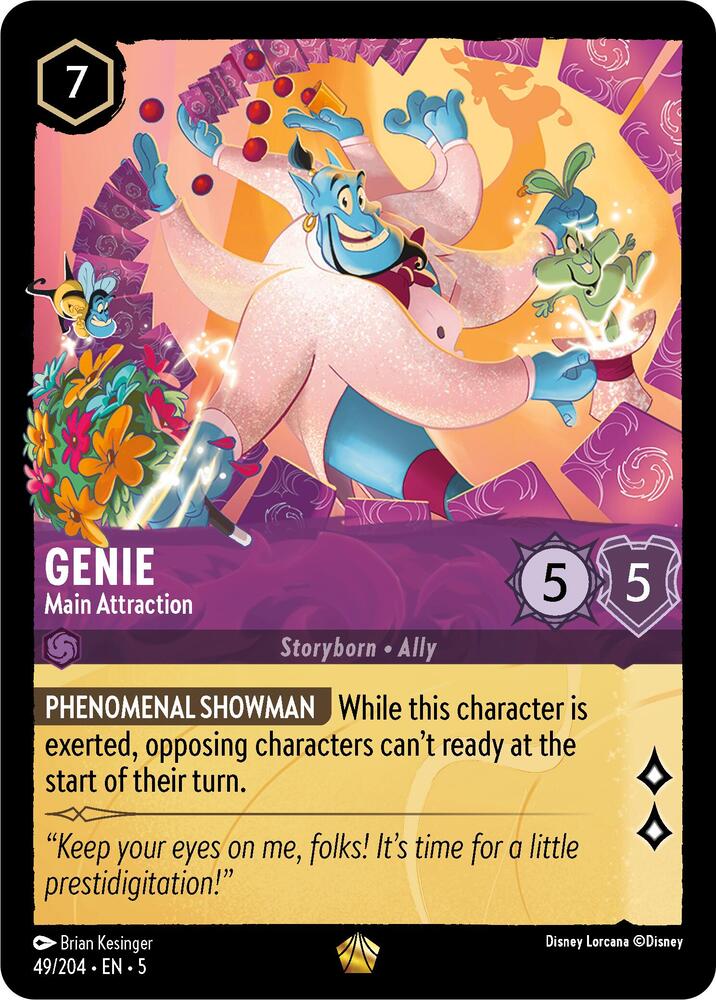Genie Main Attraction (Shimmering Skies) 