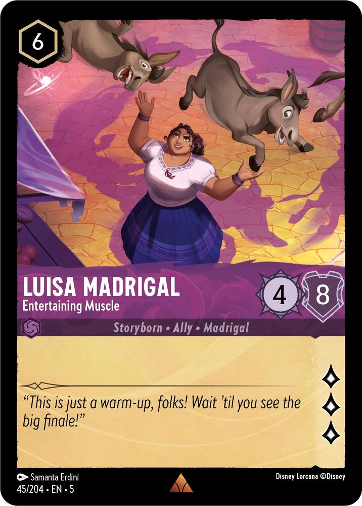 Luisa Madrigal Entertaining Muscle (Shimmering Skies) 