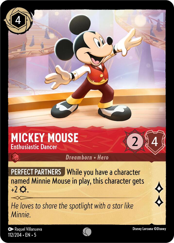 Mickey Mouse Enthusiastic Dancer (Shimmering Skies) 