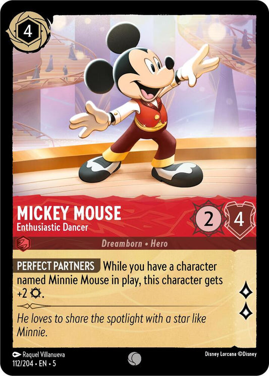 Mickey Mouse Enthusiastic Dancer (Shimmering Skies) 