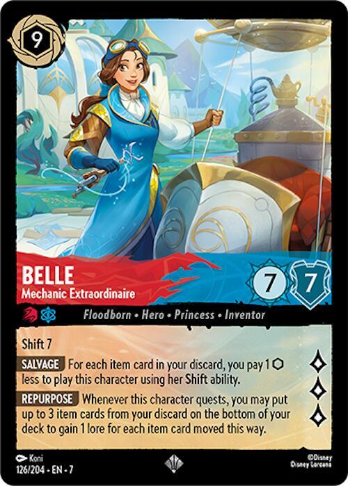 Belle Mechanic Extraordinaire (Archazia's Island)  - Cold Foil