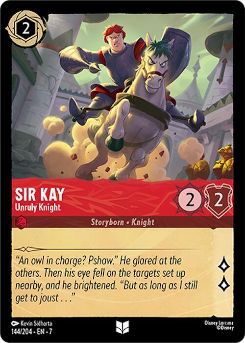 Sir Kay Unruly Knight (Archazia's Island)  - Cold Foil