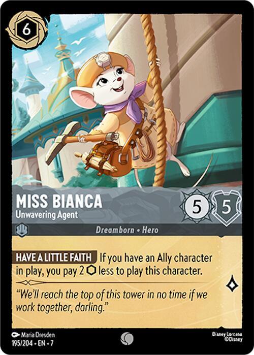 Miss Bianca Unwavering Agent (Archazia's Island) 