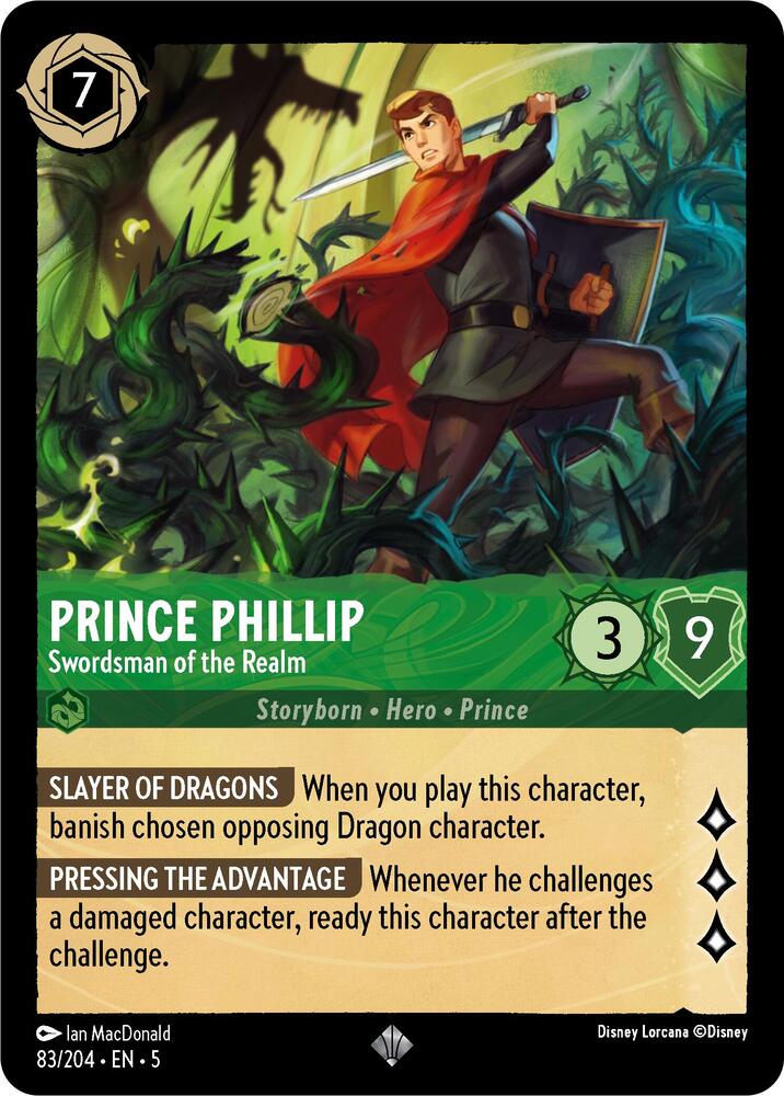 Prince Phillip Swordsman of the Realm (Shimmering Skies) 