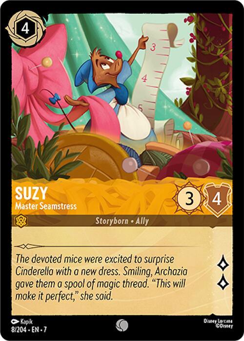 Suzy Master Seamstress (Archazia's Island)  - Cold Foil